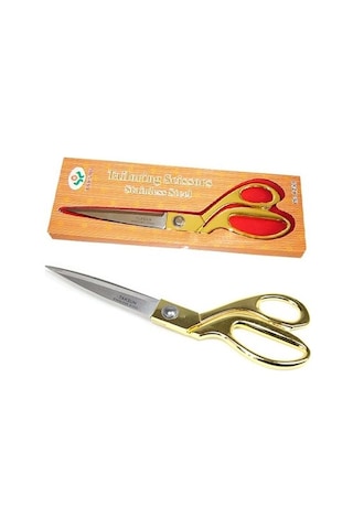 Kumaş Kot Deri Kesim Profesyonel Terzi Makası Çelik Büyük Boy