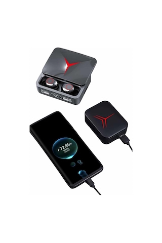 Kablosuz Bluetooth Kulaklık Powerbank Özellikli Göstergeli Hd Mikrofon 1
