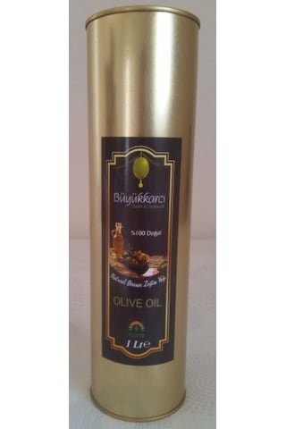 Büyükkarcı Naturel Birinci Zeytinyağı Teneke 1 L