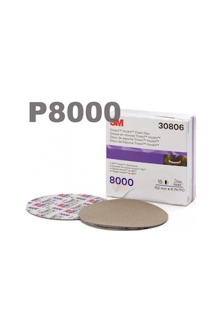 3m 30806 Trizact Hookit P8000 Finisaj Diski 150mm