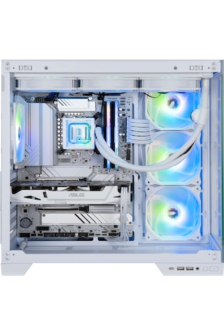 Bitfenix Mh100 750w 80+ Bronze Psu 4x120mm Argb Fan Atx Temperli Akak0btf0027
