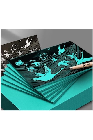 Mühürcüm Gravür Oyma Sanatı İçin Kauçuk Yumuşak Yeşil Levha Baskı Ofset