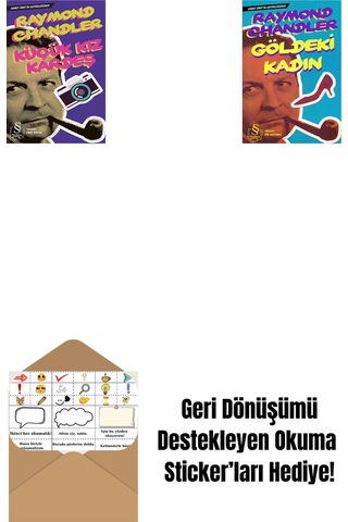 Küçük Kız Kardeş + Göldeki Kadın Cep Boy + Okuma Sticker'ları