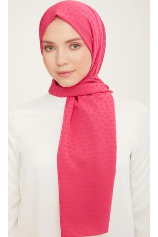 Armine Trend J.capri Şal 4 - 04 - Kalpli Pembe Pembe