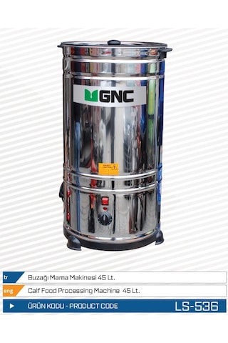 Gnc Buzağı Mama Hazırlama Makinesi - 45 Litre Gnc Buzağı Mama Hazırlama Makinesi - 45 Litre
