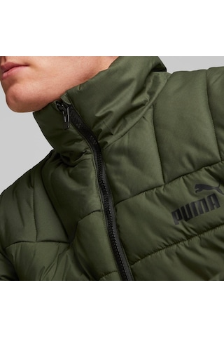 Puma Ess+ Padded Jacket Erkek Mont-27508-Yeşil