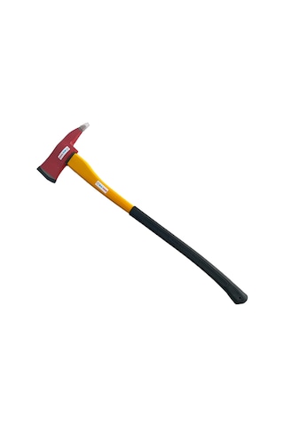 İtfaiyeci Yangın Baltası Uzun Ahşap Saplı-fire Axe