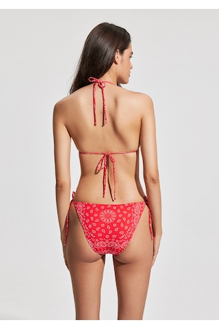 Mavi - Kırmızı Bikini Üstü 1912596-32317 Kırmızı