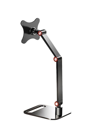 Monitör Stand Monitör Stand Alüminyum Alaşım Uzun Kol Tutucu Masaüstü Düzeltilebilir Montaj 17.3 İnç Ekran Katlama Braketi Monitör Kolu