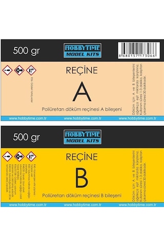Hobbytime 306 Resin A+ B - 2 X 500 Gram-31173