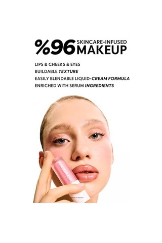 Co. Allık Ruj Göz Farı Glow Tint Baby Pink Nemlendirici Makyaj 508 Pastel Pembe Hyaluronik Asit Peptit Genel