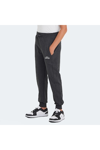 Slazenger LINE IN Unisex Çocuk Eşofman Altı Koyu Gri