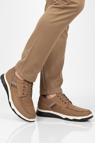 Ayakmod Premium Kum Hakiki Deri Erkek Casual Ayakkabı 2676 M
