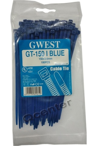 Gwest 3,6X150Mm. (15Cm.) Renkli Plastik Cırt Kelepçe 100 Adet