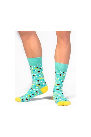 Ozzy Socks 4'Lü Eğlenceli Desenler Erkek Hediye Paketi Siyah