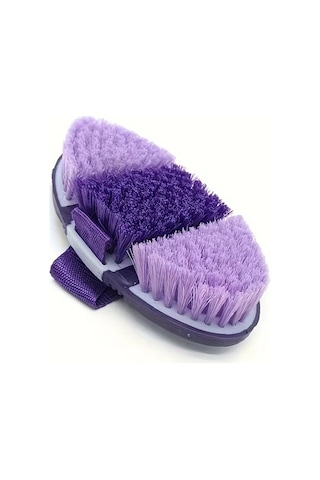 Elmpaly 1 Adet Mor Katlanır Büyük Saplı Yumuşak Vücut Fırçası