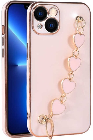 Apple Uyumlu iPhone 13 Kılıf Zore Kalbim Kapak