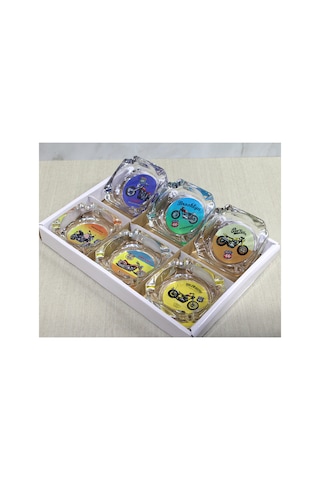 5 Adet Cam Küllük Cam Malzemeli Masa Üstü Küllüğü Küçük Boy 9,5 X 3 Cm Ashtray Glass