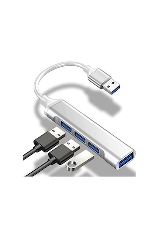 Usb 3.0 To 4 Port Usb 3.0 Çoklayıcı Hub Çevirici Adaptör / Slim M