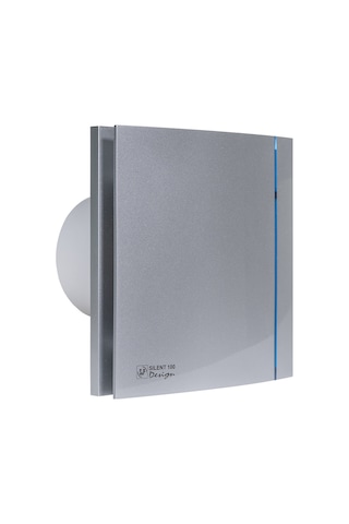 Silent-100 Crz Silver Design Zaman Ayarlı Sessiz Banyo-Wc Fanı