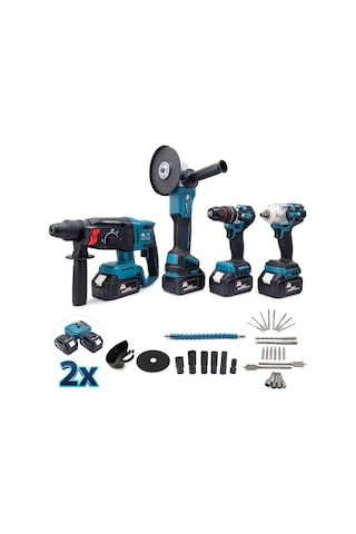 Chelıkbeı 4'lü Set Cb0056 Mk350 10mm Ç.mandren+s.sıkma+ş.spral+ş.hilti