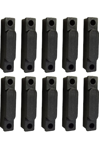 Dolıty 10x Masa Tokaları, Kamp Parçaları Standı, Evrensel Siyah Çok Renkli