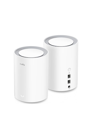 Cudy M1800 2.4 -5 GHz 1200 Mbps Wi-Fi 6 Mesh Router (2 Adet)