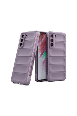 Samsung Galaxy Uyumlu S22 Plus Kılıf Optimum Silikon - Mor Çr