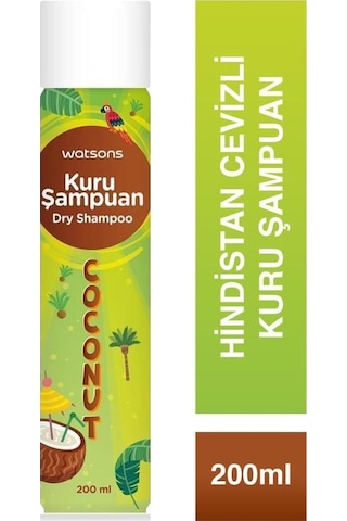 Watsons Hindistan Cevizi Aromalı Kuru Şampuan 5 x 200 ML