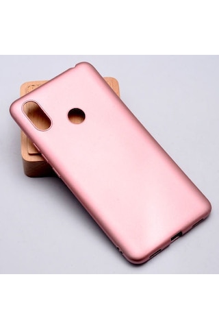 Xiaomi Mi Max 3 Kılıf Esnek Yapılı İnce Slim Silikon Kapak Ryc/premier Rose