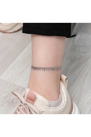 925 Ayar Gümüş Şimşek Halhal Çok Renkli