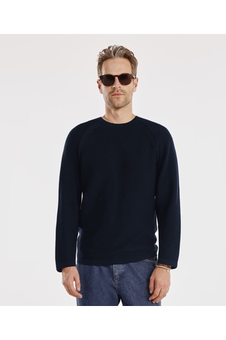 Yargıcı Reglan Kol Triko 25yetr2006x 004 Lacivert