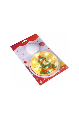 Çam Ağacı Yılbaşı Işığı, Noel Perde Pencere Dekorasyonu Led Ay...