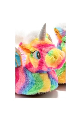 Twigy Rainbow Çocuk Hayvalı Panduf Renkli 30/35