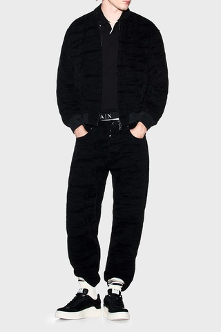 Armani Exchange Erkek Polo Xm002401 Af10366 Uc001 Siyah Siyah