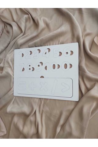 Ahşap Çocuk Puzzle Temel Aritmetik