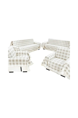 %100 Pamuklu Buldan Işi En Büyük Boy Oturma Grubu Takımı 350'li