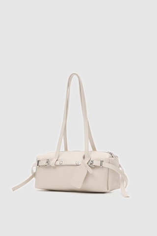 Shule Bags Boop Baget Çanta Krem Krem