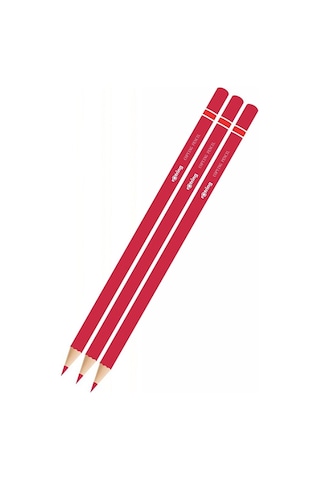 Rotring Kurşun Kalem 12 Li Kırmızı Kalem 3 Adet Siyah Silgi 2 Adet Kalemtraş 2 Adet Hb Mercanlı Siyah Kurşun Kalem Okul Çok Renkli