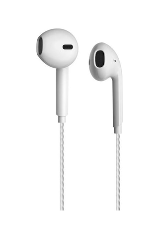 Lecoo Eh104w 3.5 Mm Jacklı Kablolu Kulak İçi Mikrofonlu Kulaklık Beyaz 2