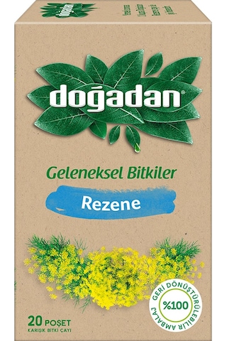 Doğadan Papatya Ve Rezene Bardak Poşet Çay 4 Lü Karma Paket