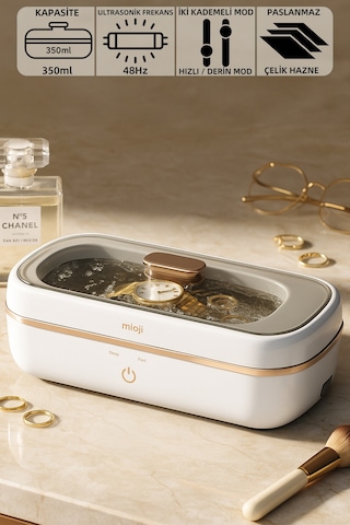 Mioji Mio Uv1c Takı Saat Gözlük Temizleyici - Beyaz