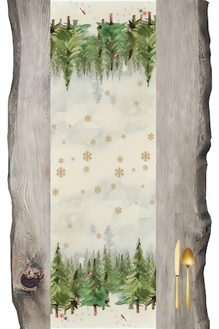 Yılbaşı, Noel, Christmas Kış Keyfi Ranır - Runner