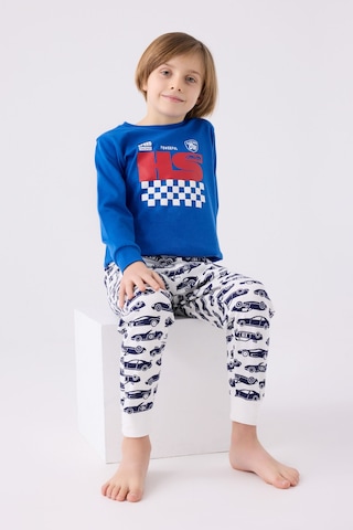 Rolypoly Erkek Çocuk Mavi Pijama Takımı Rp3439-c-v1