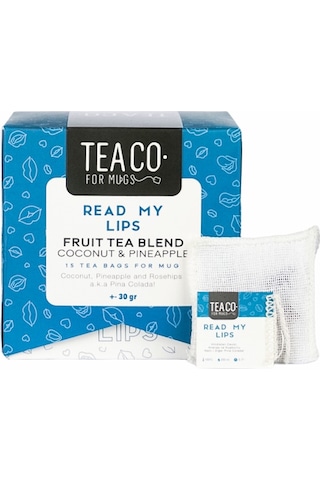 Tea Co. Read My Lips Çay Poşeti Kutusu 15'li 30 G