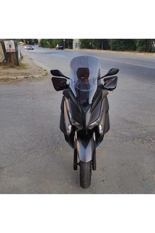 Motocam Yamaha Xmax Ön Cam 2014-2017 Model 58cm Füme Renkli 4mm
