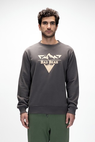 Bad Bear Mountaın Crewneck / Raven Erkek Sweatshirt Antrasit
