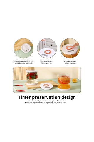 Yaleker 27oz Sızdırmaz Turşu Kavanozu - Islak Ve Kuru İçin Süzgeçli Kapaklı Pratik Saklama Kabı Beyaz