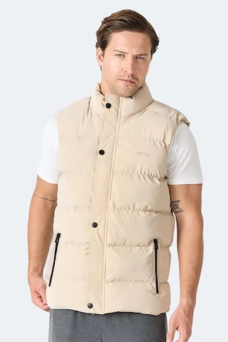 Slazenger Halox Erkek Şişme Yelek Bej Bej