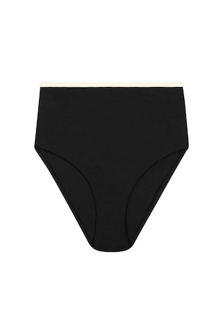 Bondi Born Şık Yüksek Bel Bikini Altı Siyah